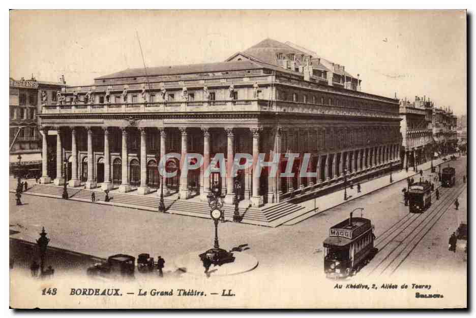 Bordeaux CPA Le grand theatre