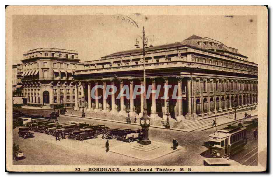 Bordeaux CPA Le grand theatre
