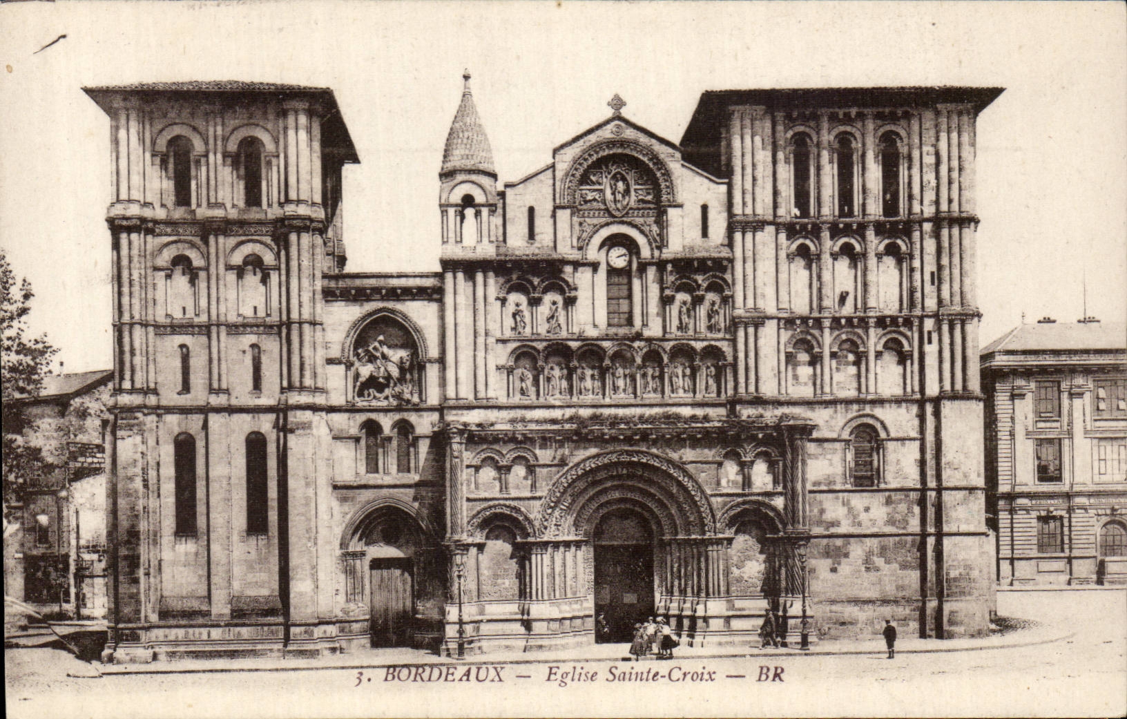 Bordeaux CPA Eglise Sainte CRoix