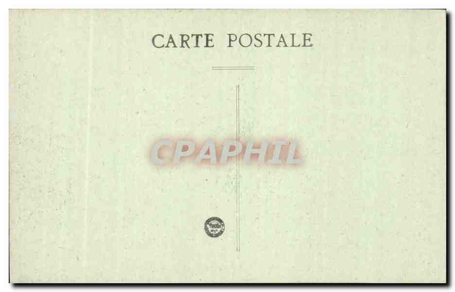 Bordeaux CPA Un coin du jardin public — Verso