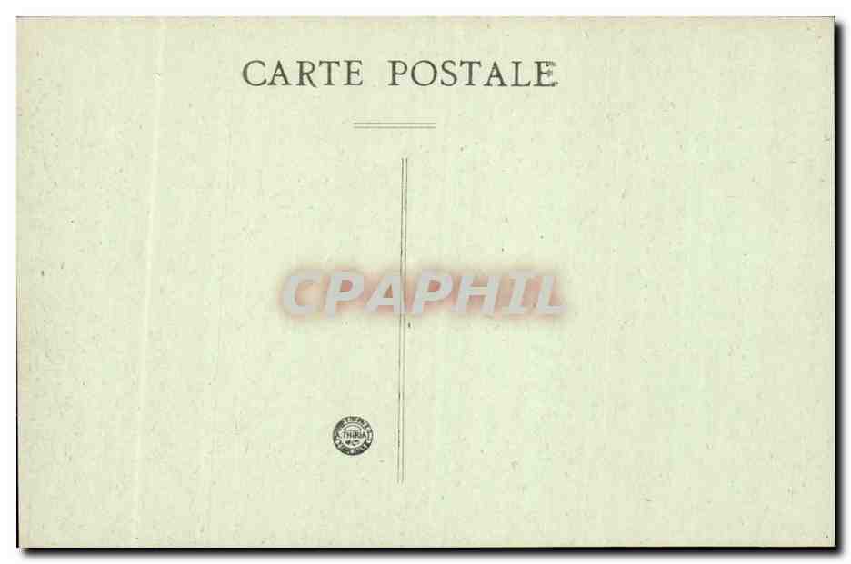 Bordeaux CPA Les colonnes rostrales — Verso