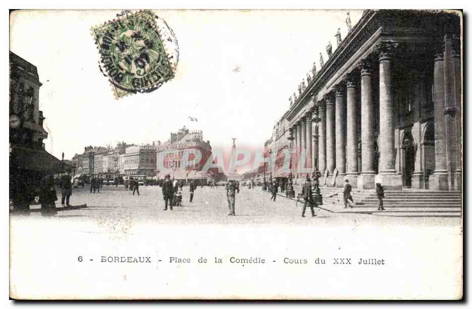 Bordeaux CPA Place de la comedie Cours du XXX Juillet