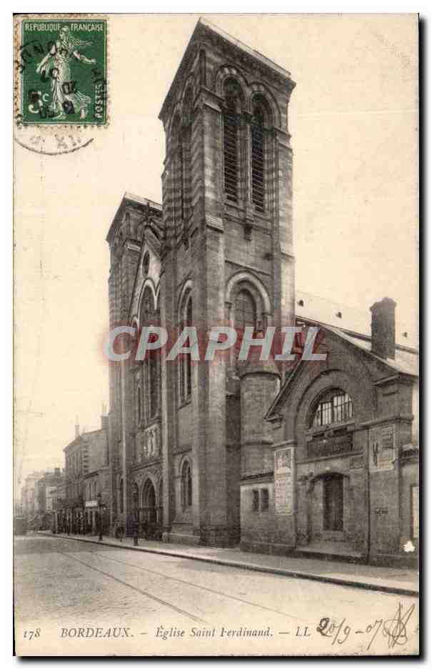 Bordeaux CPA Eglise Saint Ferdinand