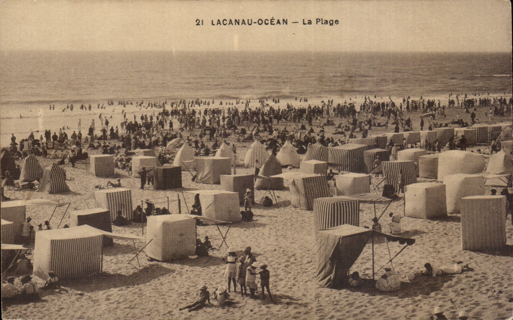 Lacanau-Océan — La Plage — Éd. M. DUC