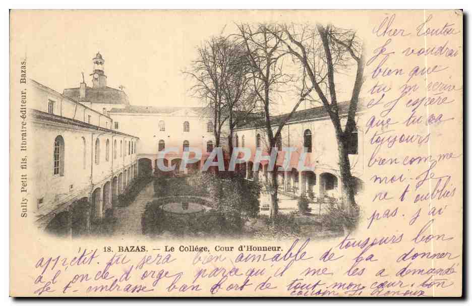 Bazas CPA Le college cour d'honneur