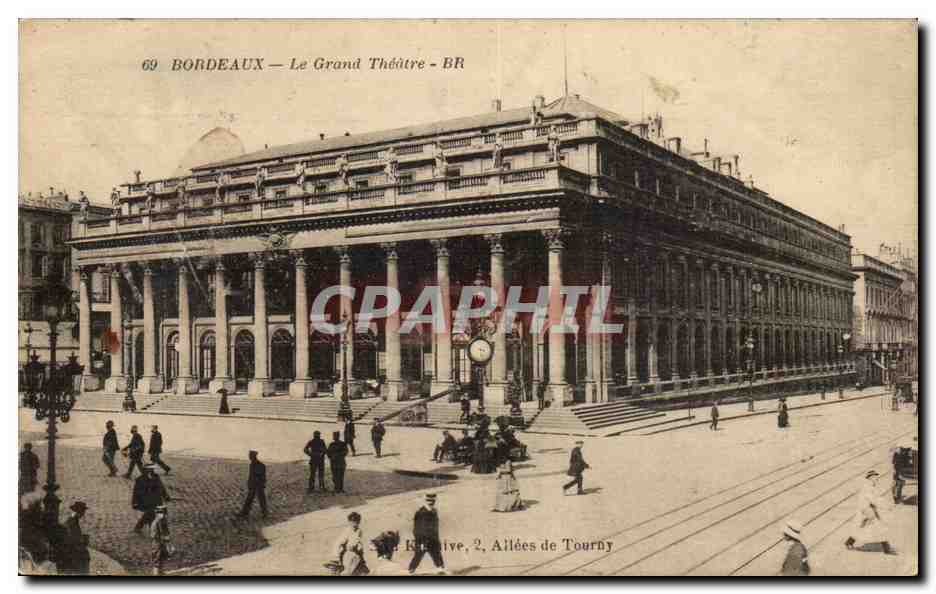 Bordeaux CPA Le grand theatre