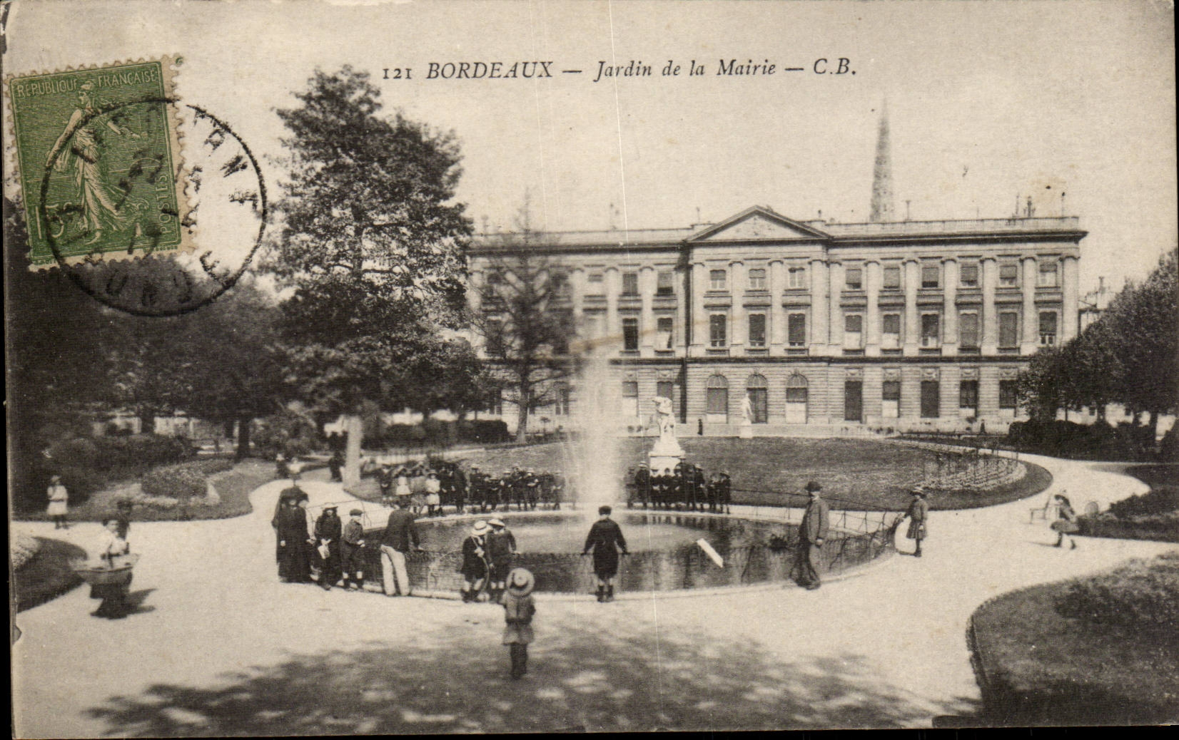 Bordeaux CPA Jardin de la mairie