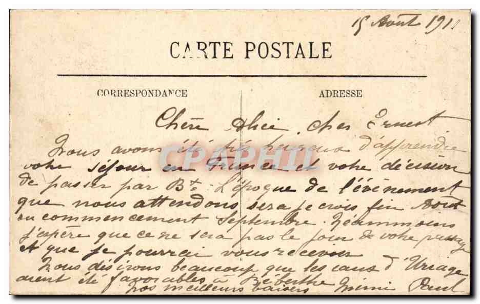 Bordeaux — Le Cours du Trente-Juillet — LL — Verso