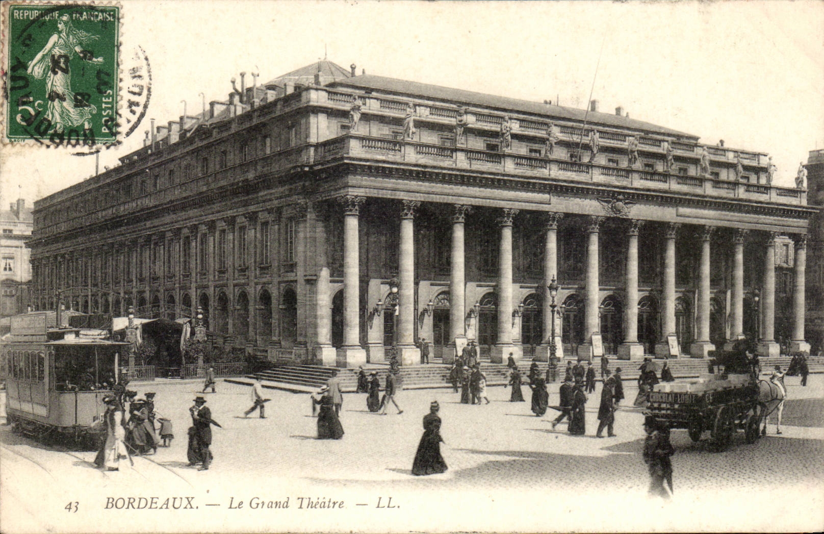 Bordeaux CPA Le grand theatre