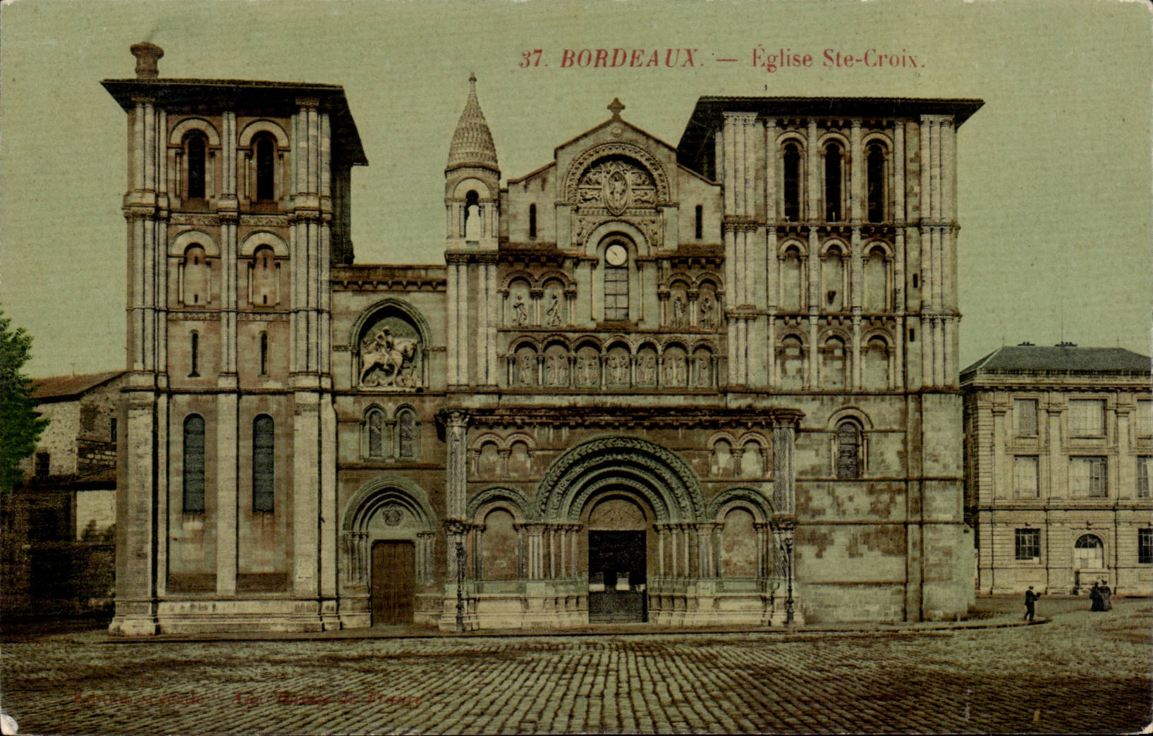 Bordeaux CPA Eglise Sainte CRoix