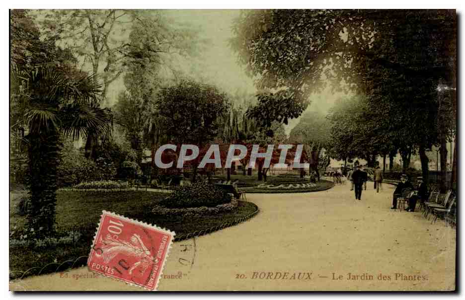 Bordeaux CPA Le jardin des plantes
