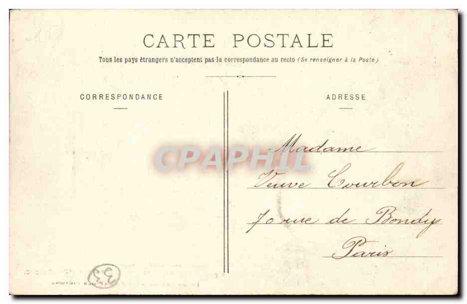 Cubzac les Ponts CPA pres St Andre de Cubzac Interieur du grand pont des pietons — Back
