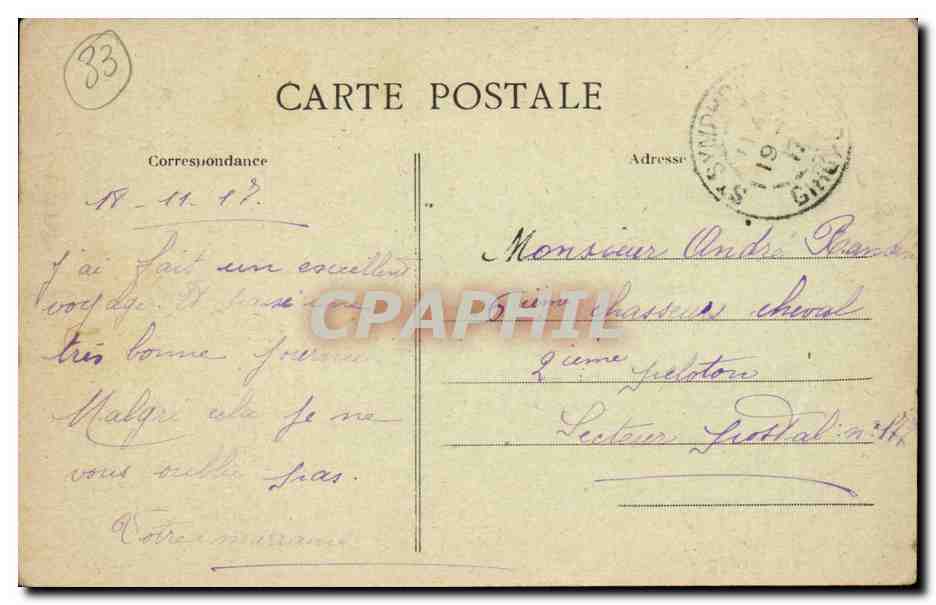 Saint-Symphorien (Gironde) — Mairie et Place de la République — Edition Viguier — Reverso