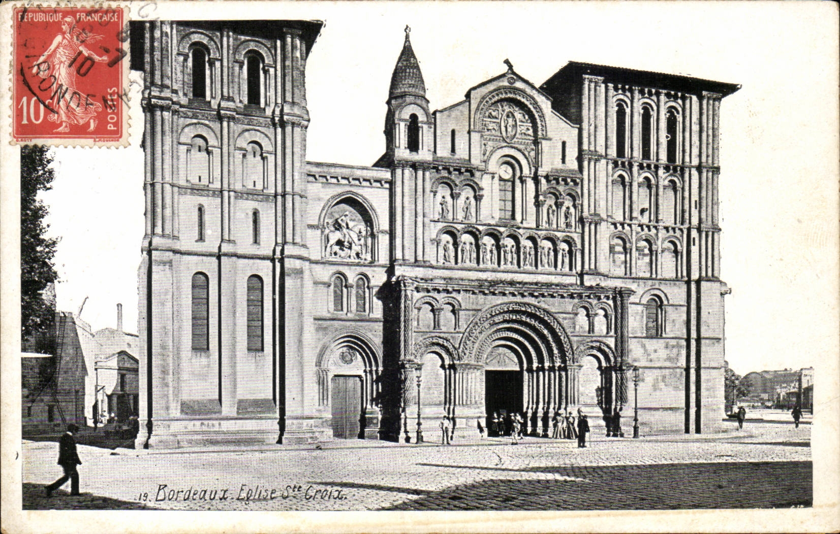 Bordeaux CPA Eglise Ste Croix