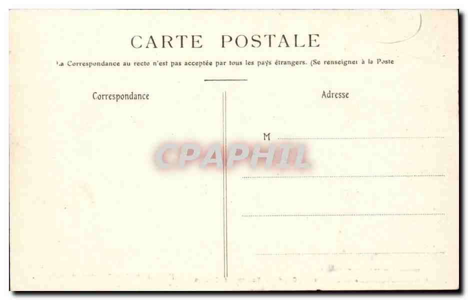 Santernes pres Langon CPA Chateau Yquem Le cuvier — Rückseite