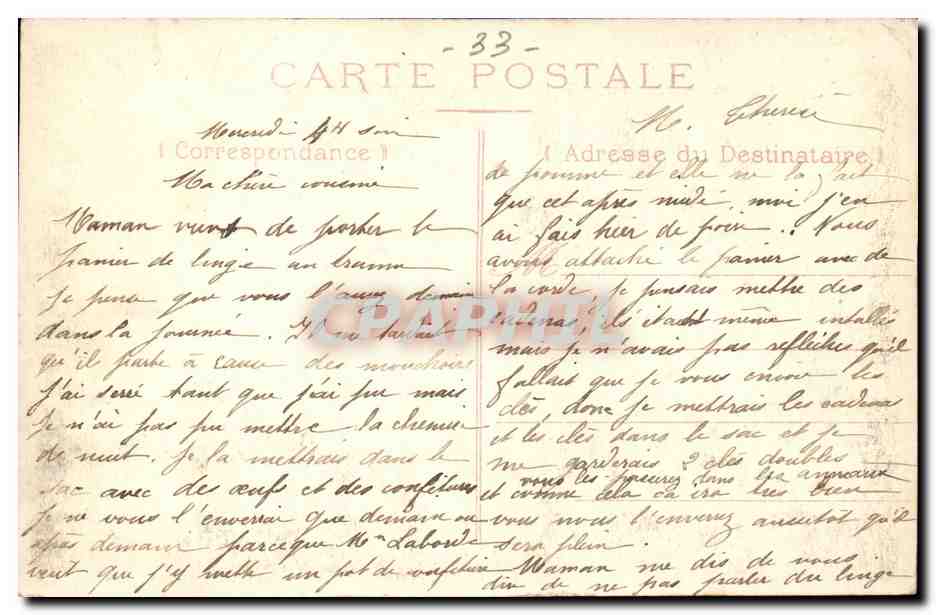 Cadillac sur Garonne CPA Chateau du duc d'Epernon par Pierre SAuffron en 1599 — Back