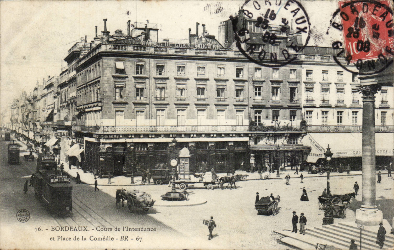 Bordeaux CPA Cours de l'intendance et Place de la comedie