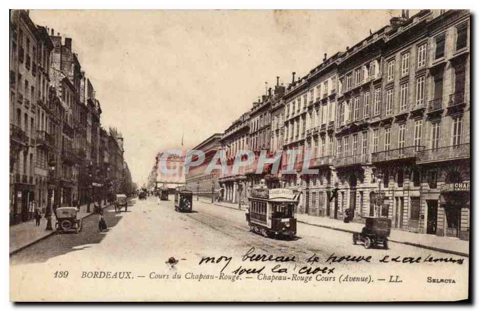 Bordeaux CPA Cours du chapeau Rouge
