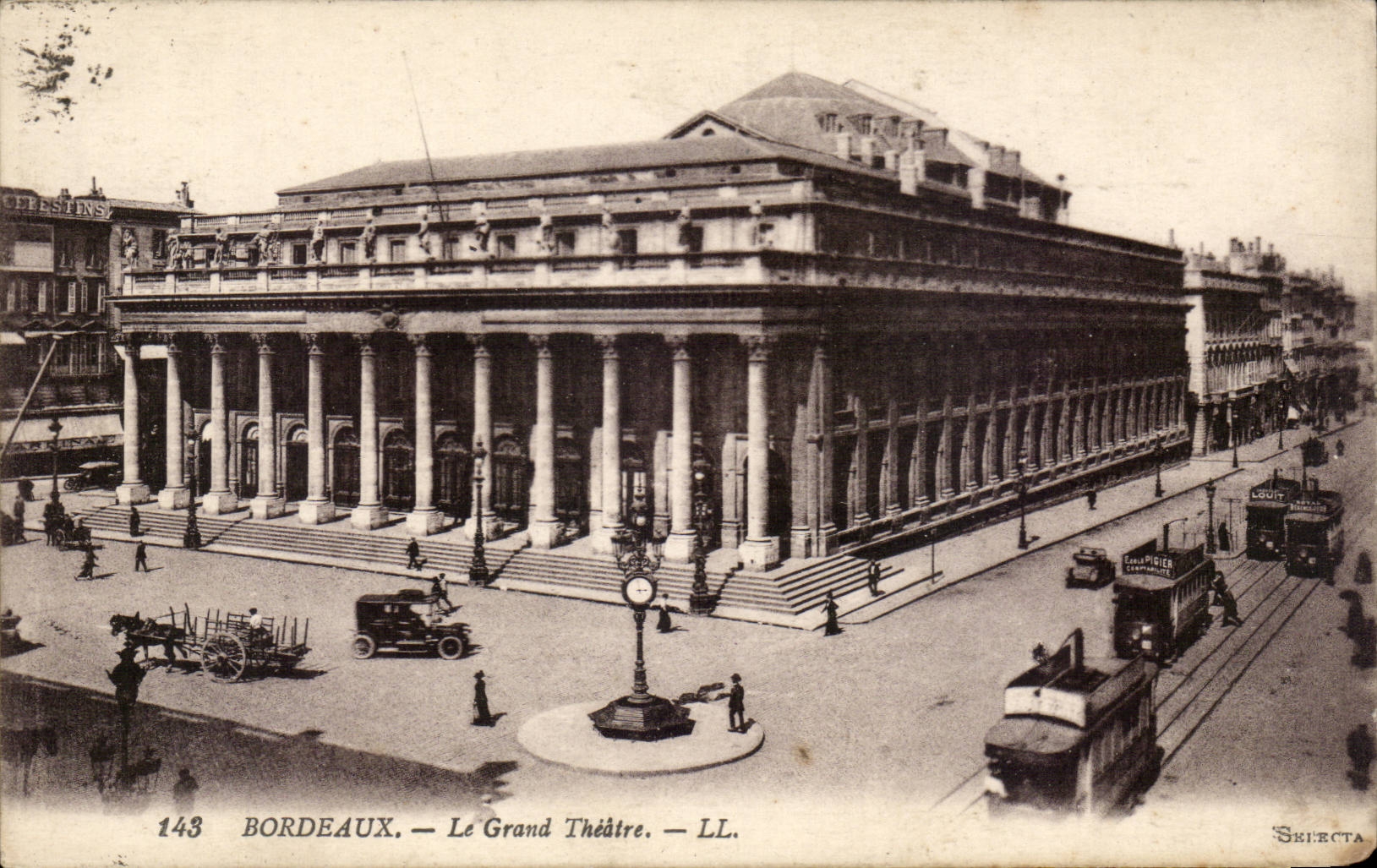 Bordeaux CPA Le grand theatre