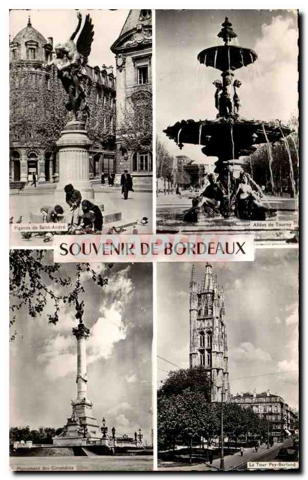 Bordeaux CPM Souvenir