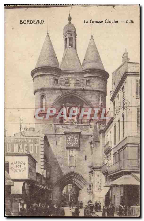 Bordeaux CPA la grosse horloge