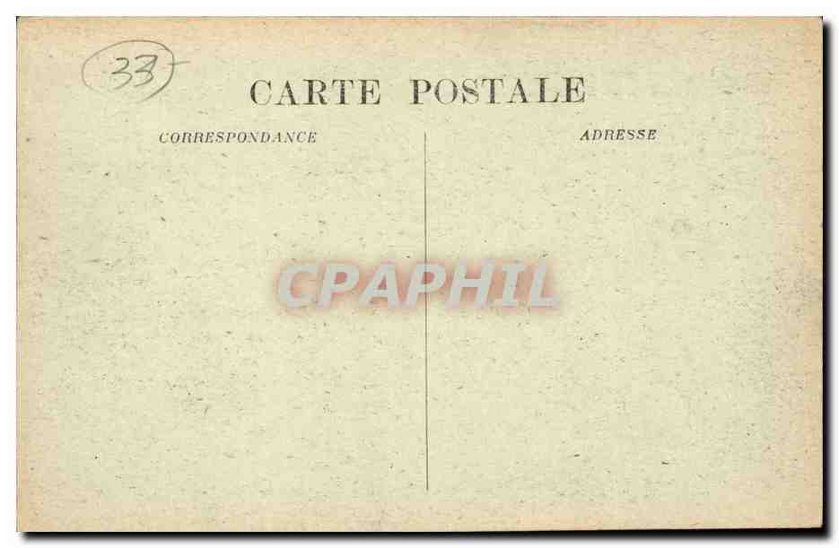 Lormont (Gironde) — Un coin de la Place, Le Débarcadère et le Restaurant de la Belle-Rose — A.H. 19 — Verso