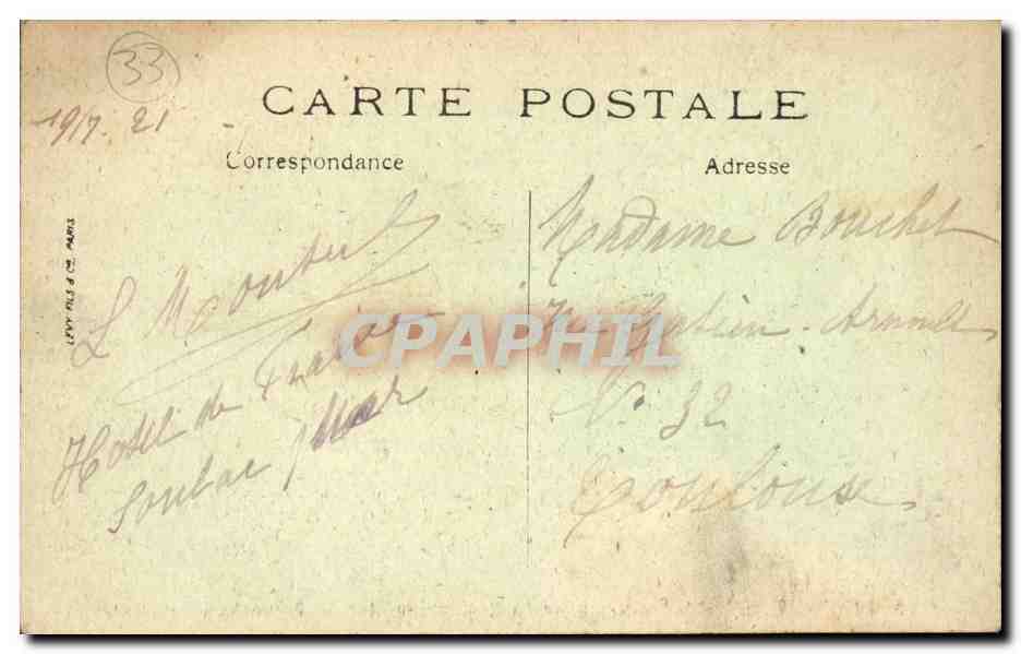 Soulac-sur-Mer — Ancien Monastère des Bénédictins — éditeur CPAPHIL, n°48 — Reverso