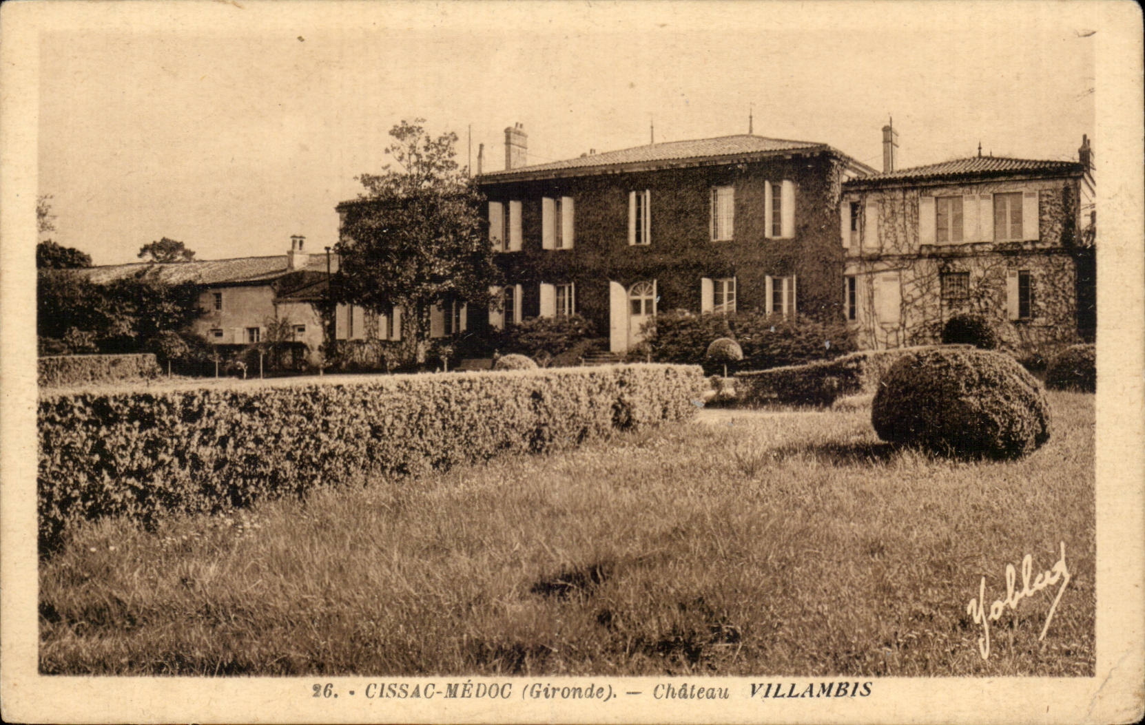 Cissac-Médoc (Gironde) — Château Villambis — Yobbley