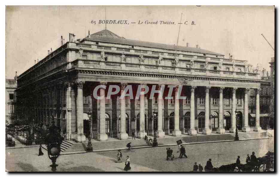 Bordeaux — Le Grand Théâtre — C. B.