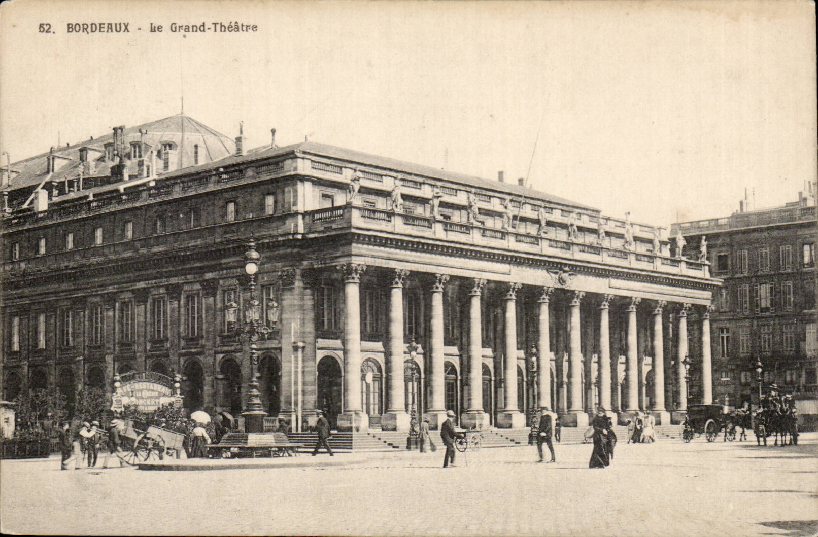 CPA Bordeaux Le grand theatre