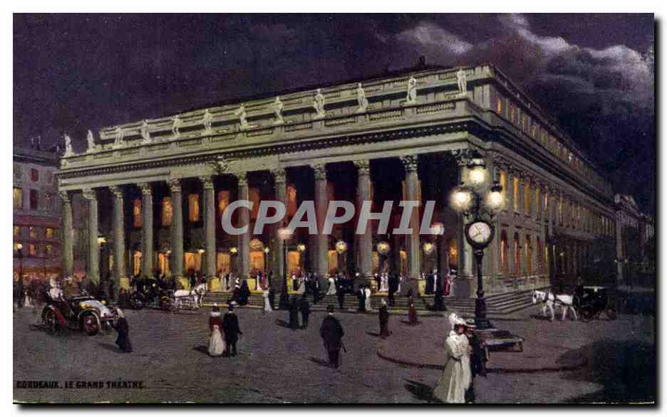 CPA Bordeaux Le grand theatre