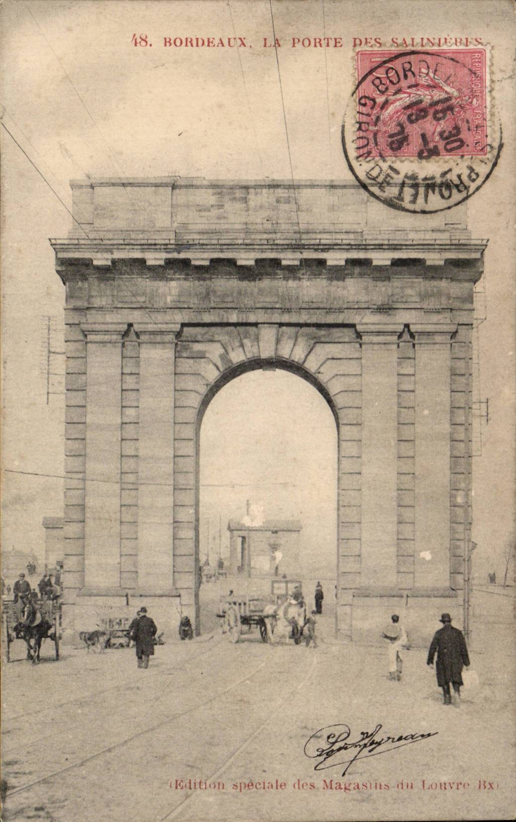CPA Bordeaux la porte des Salinieres