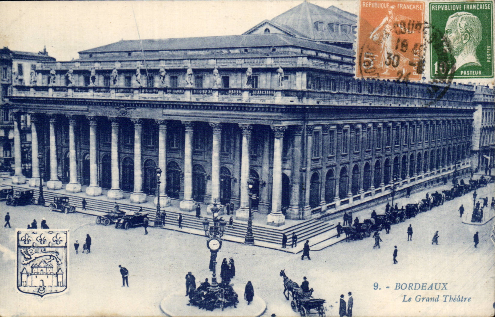 CPA Bordeaux Le grand theatre