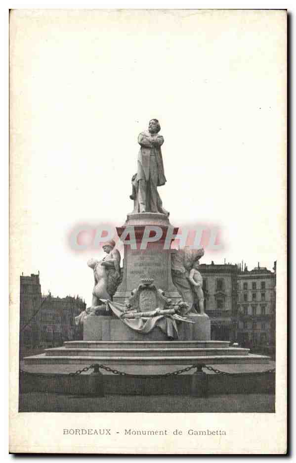 Bordeaux CPA Monument de Gambetta