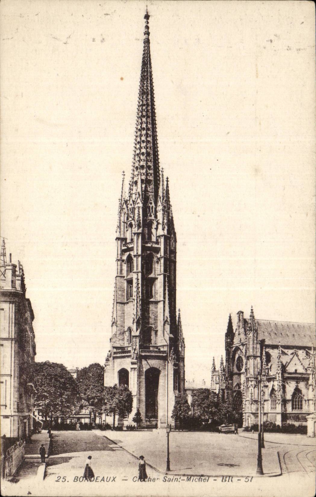 Bordeaux CPA Clocher Saint Michel