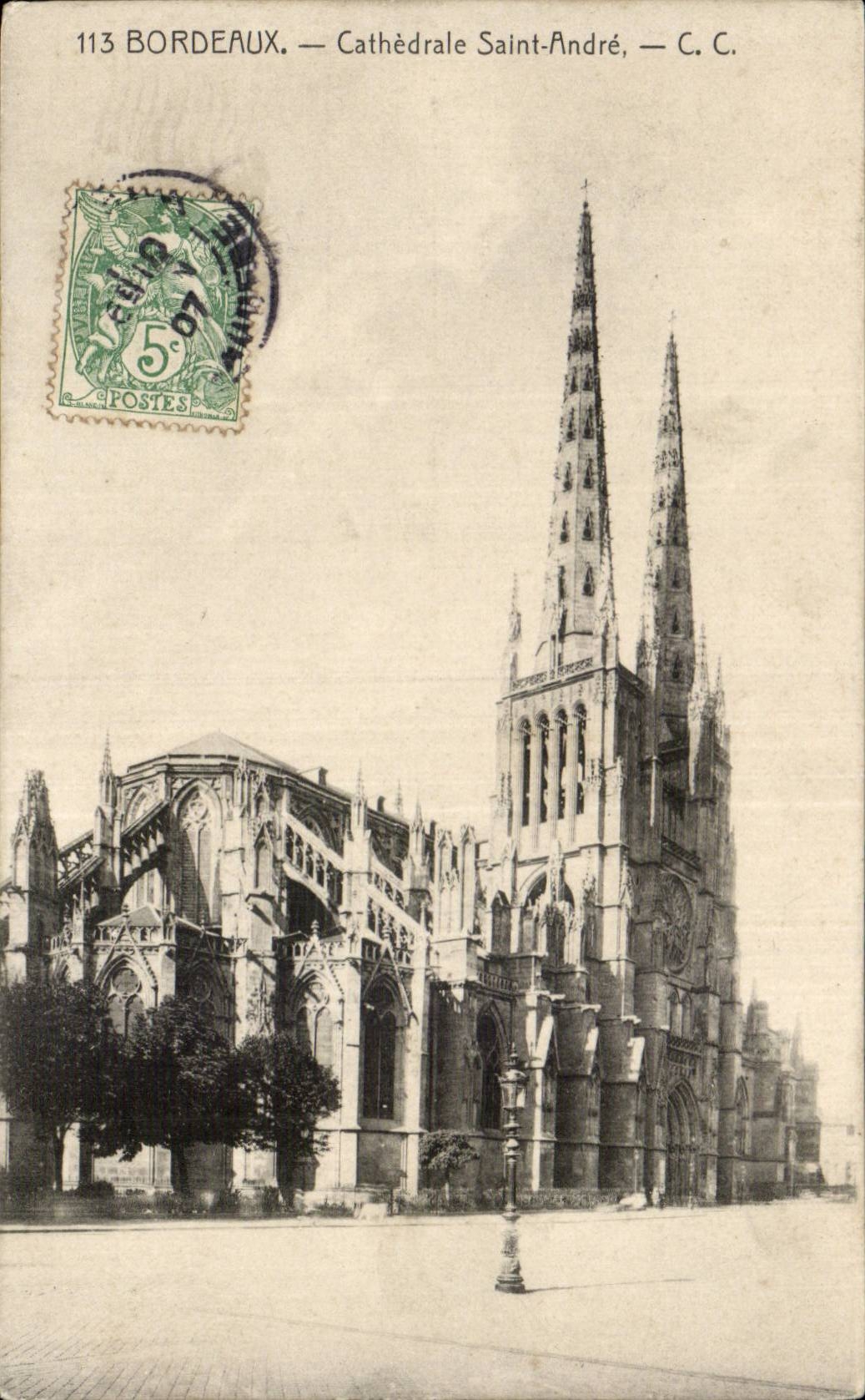 Bordeaux CPA CAthedrale Saint Andre