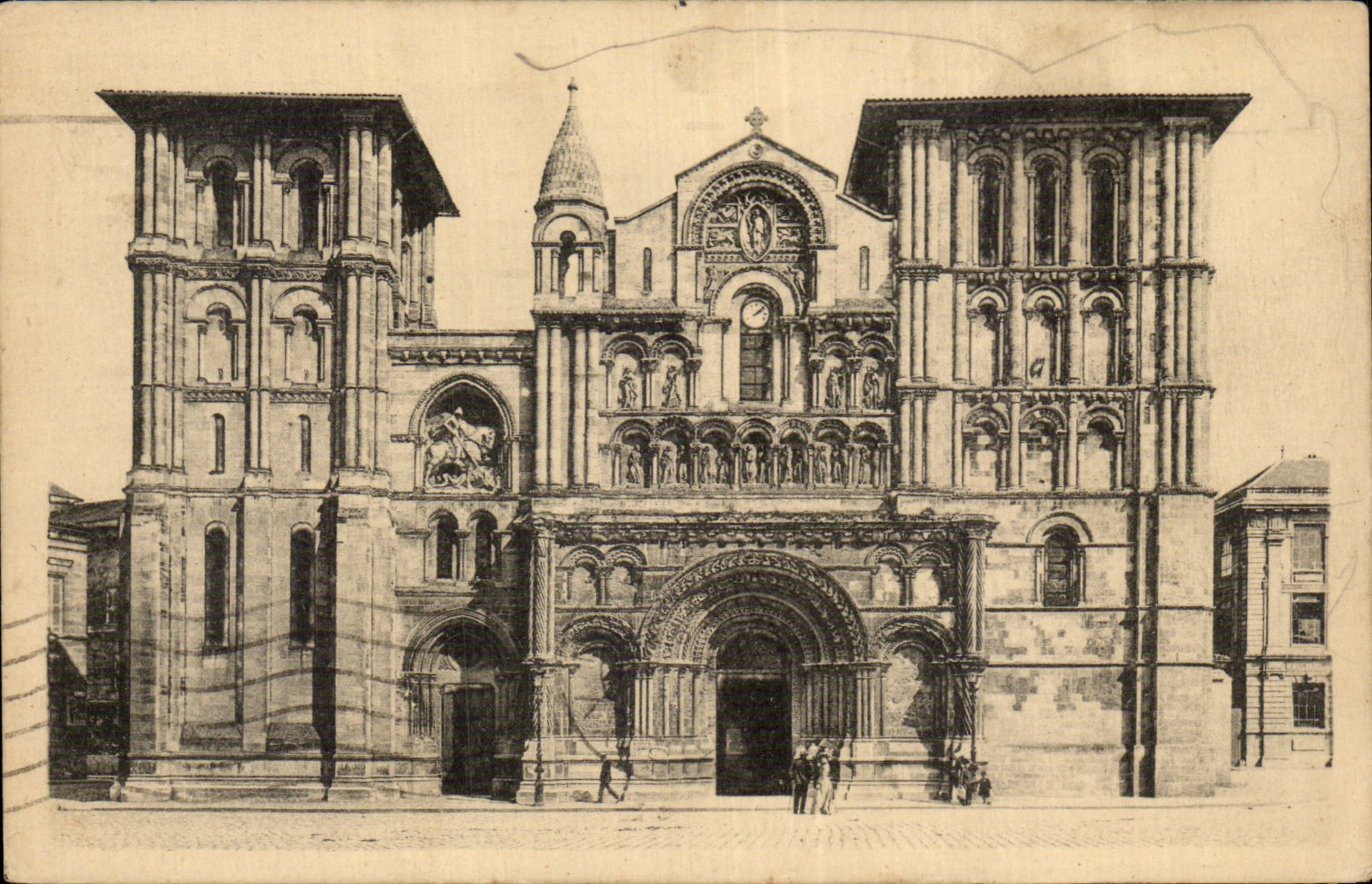 Bordeaux CPA Eglise Sainte CRoix (11eme)