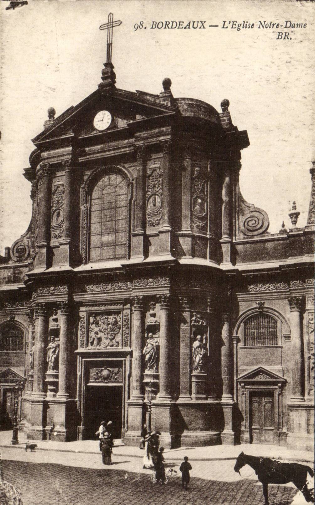 Bordeaux CPA L'eglise Notre Dame