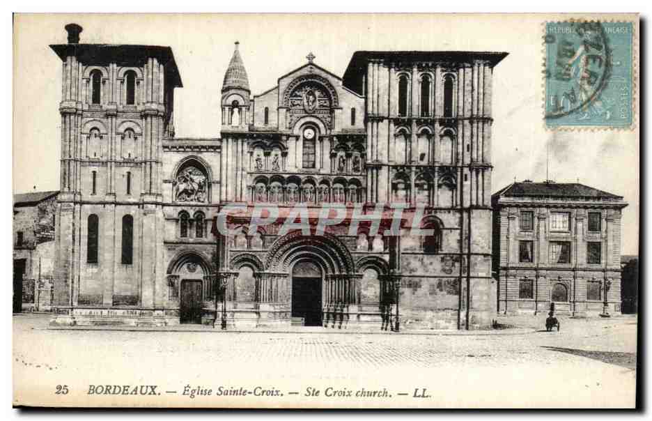 Bordeaux CPA Eglise Ste Croix