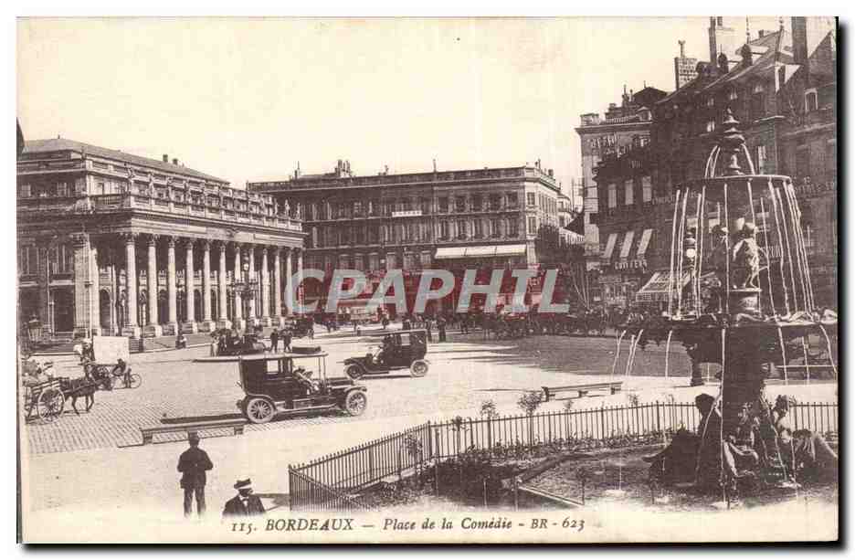 Bordeaux — Place de la Comédie — Verlag BR-623