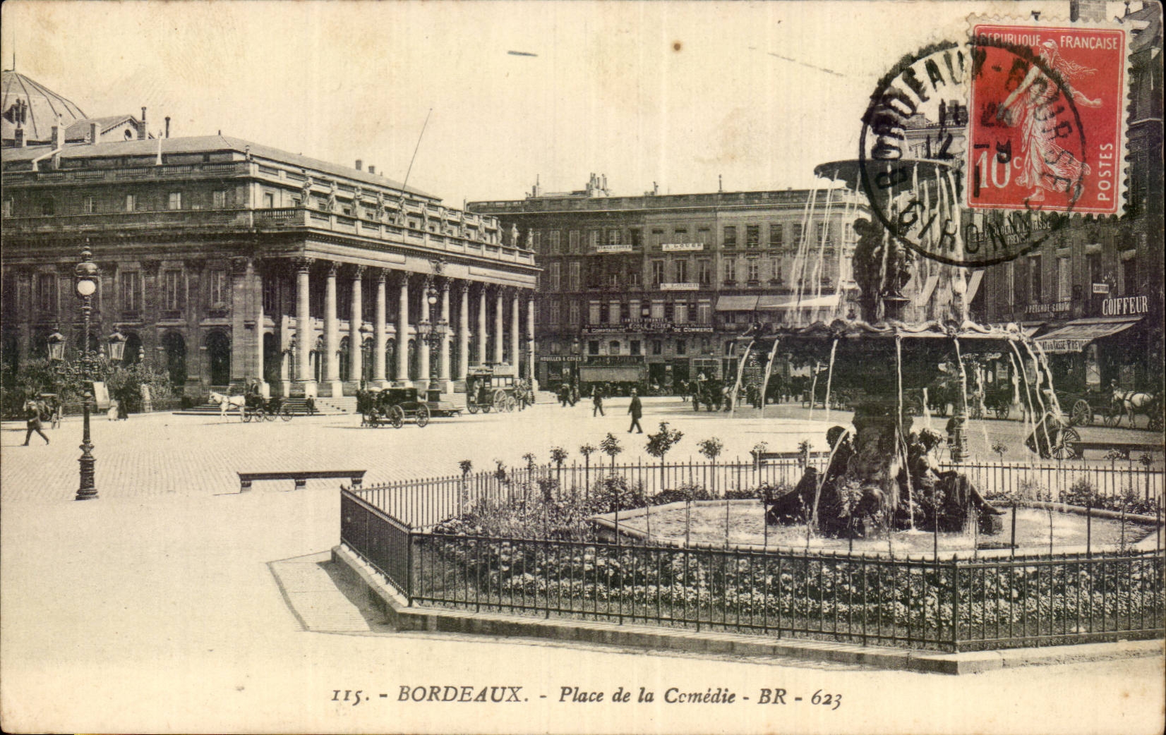 Bordeaux CPA Place de la Comedie