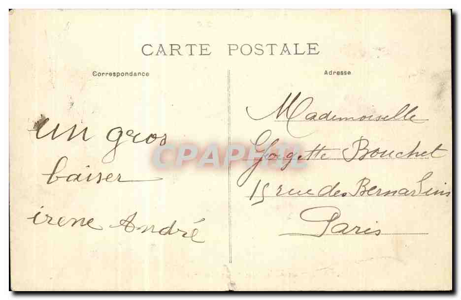 Bordeaux - Gare du Midi, Hôtel Terminus — éditeur inconnu, n° 87 — Reverso