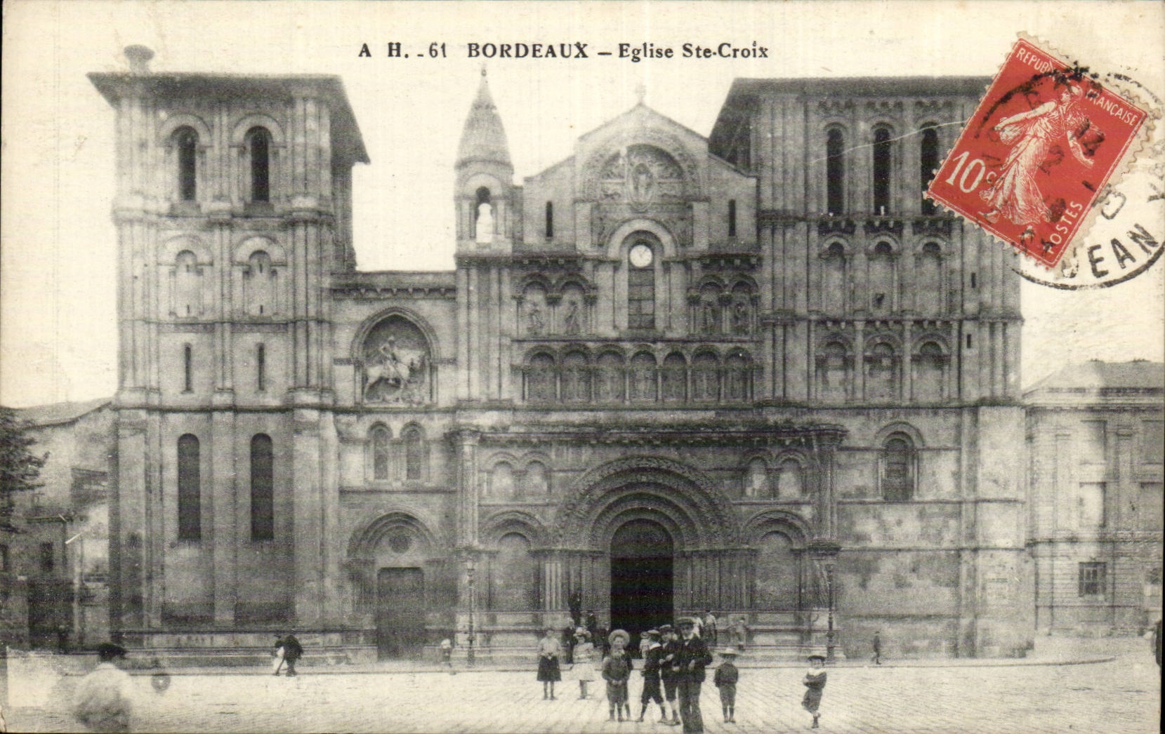 Bordeaux CPA Eglise Ste CRoix