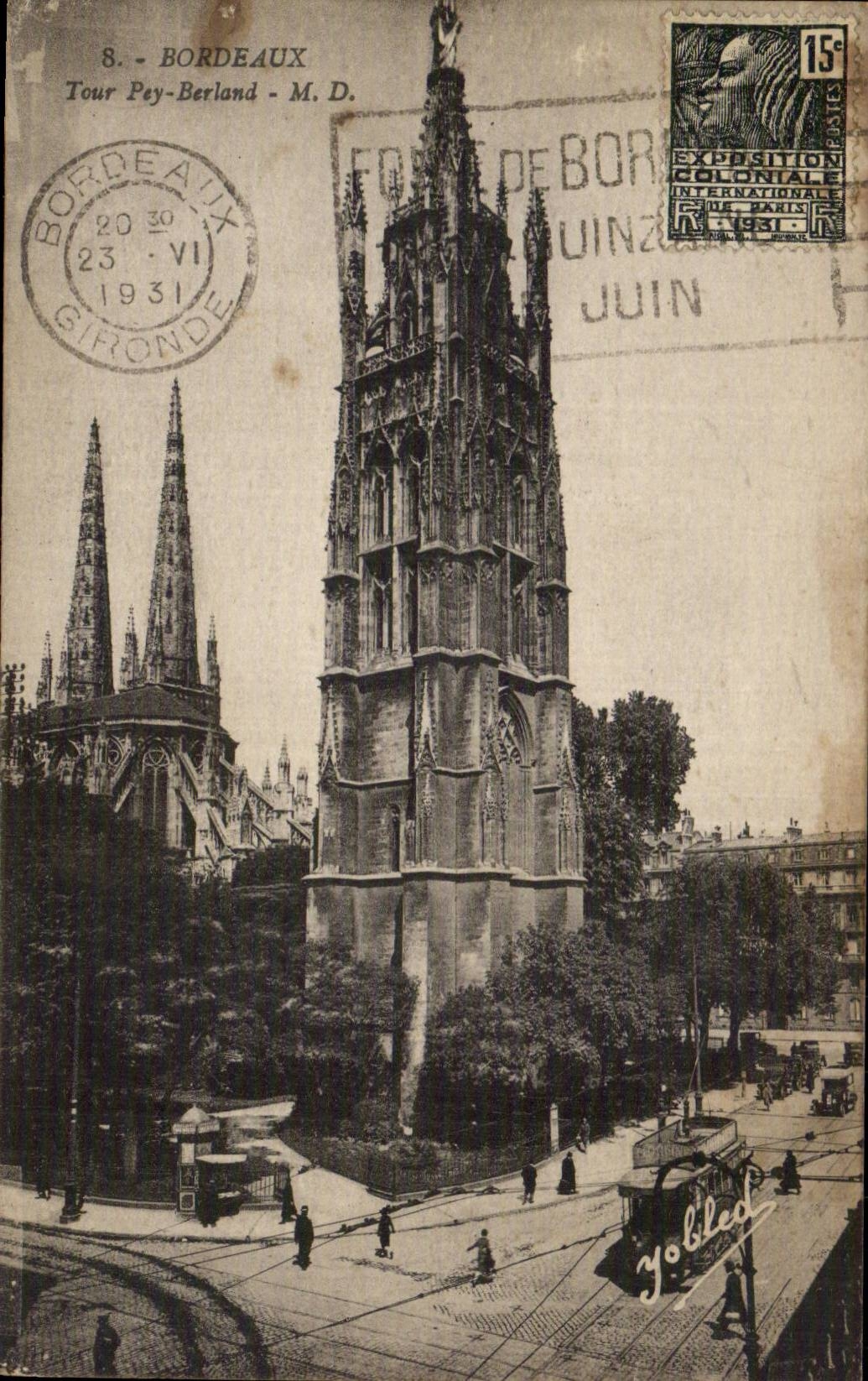 Bordeaux CPA La tour Pey Berland