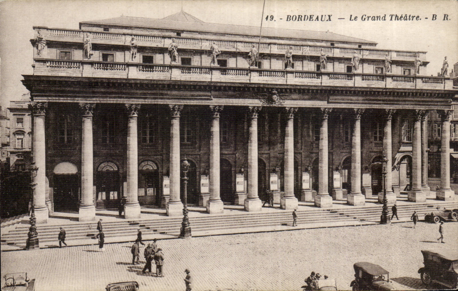 Bordeaux CPA Le grand theatre