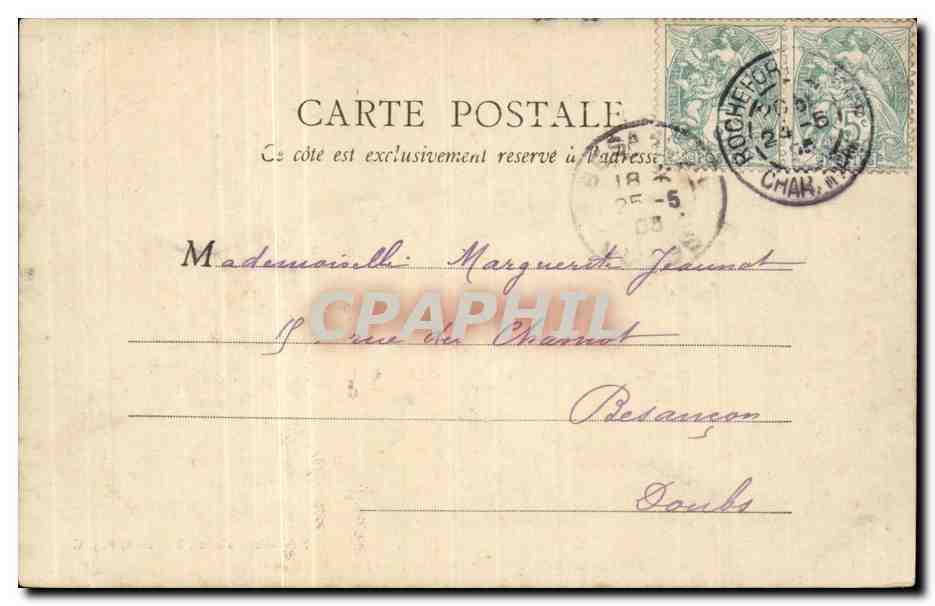 Bordeaux — Faculté des Lettres et des Sciences — Nouvelles Galeries, Bordeaux, B.J.C. — Reverso