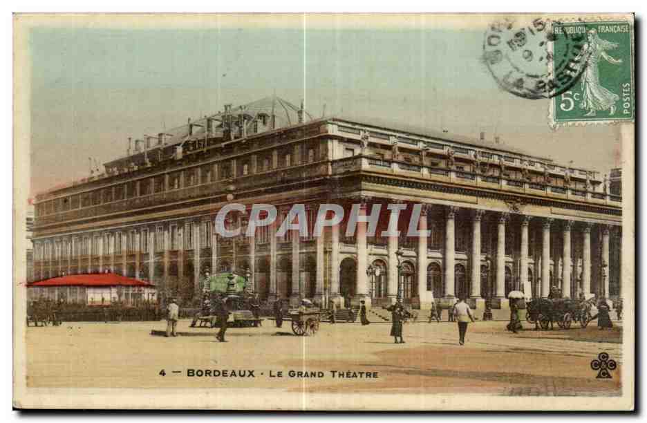 Bordeaux CPA Le grand theatre