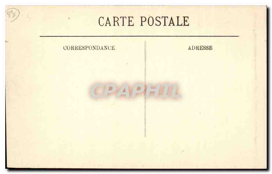 Saint Raphael CPA le lion de terre et le lion de mer vus de la route de Nice — Rückseite