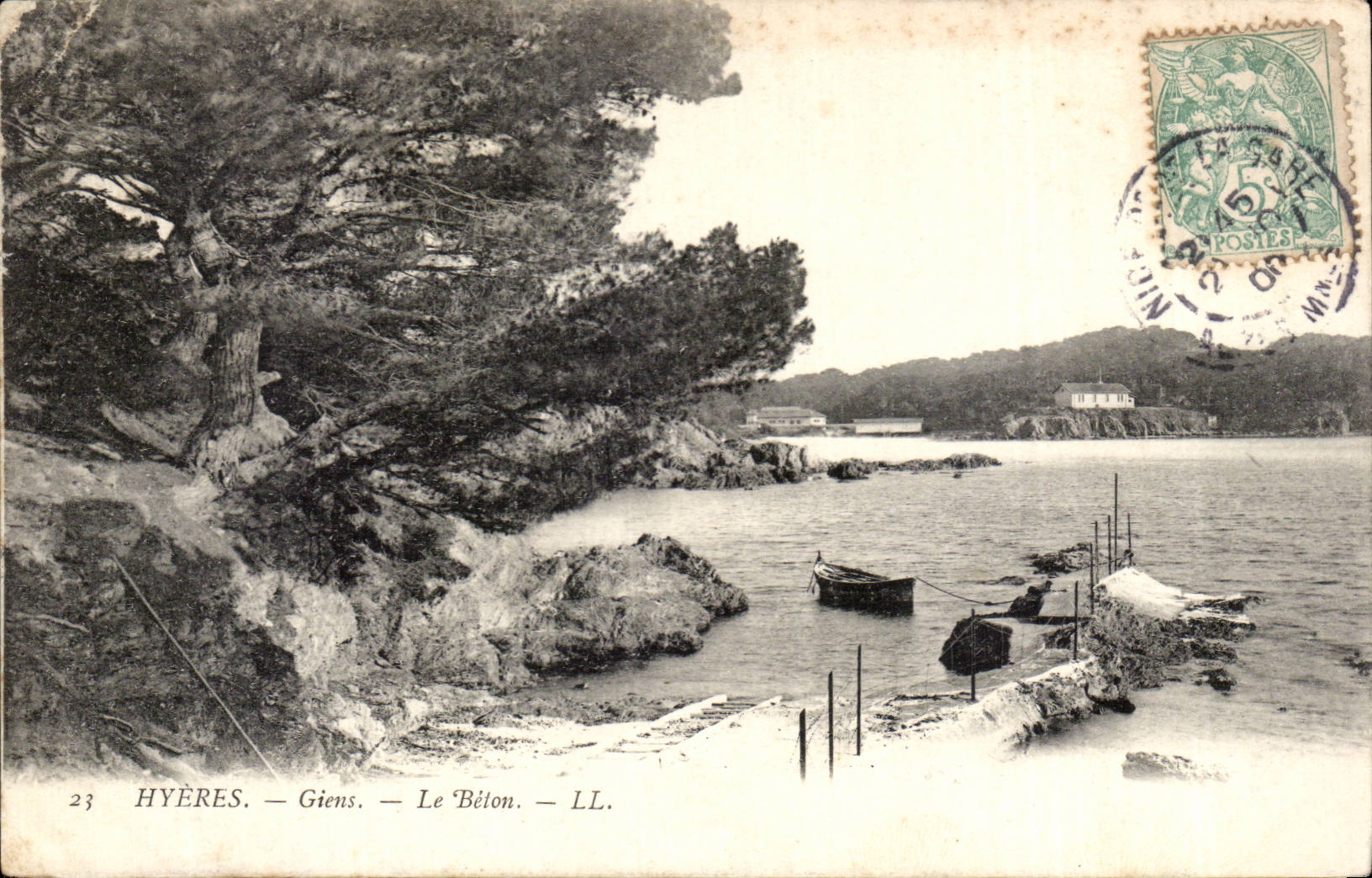 Hyeres CPA Giens Le beton