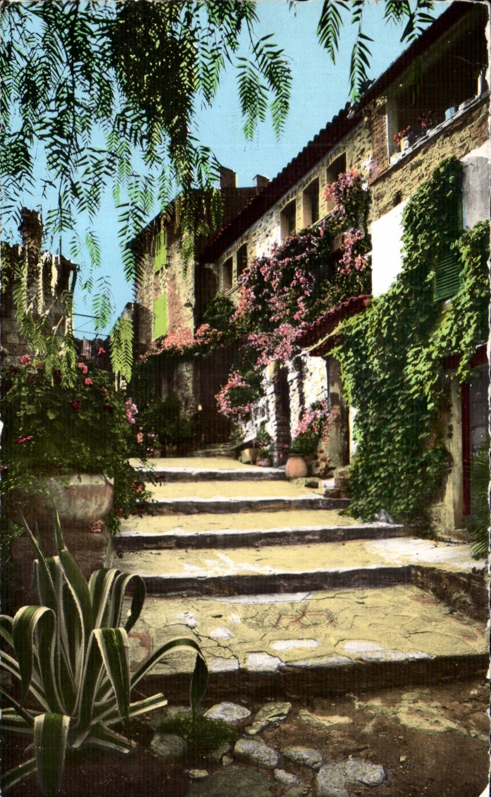 Bormes les Mimosas CPM Une vieille rue provencale